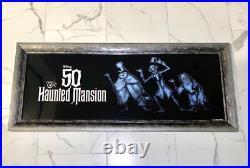 16x40 Haunted Mansion 50th Anniversary Target End Cap Display Framed Disneyland 16x40 Haunted Mansion 50th Anniversary Target End Cap Display Framed Disneyland