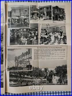 1955-1956 Disneyland First Anniversary Souvenir Pictorial Authentic Walt Disney