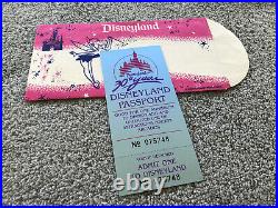 1984 Disneyland 30th Year Complimentary Passport UNUSED