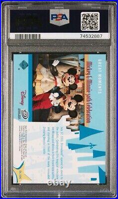 2005 Disneyland 50th Anniversary Mickey Mouse Minnie PSA 10 Gem Mint pop 1