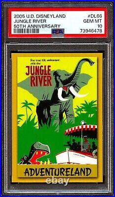 2005 UD Disneyland 50th Anniversary DL66 Jungle River PSA 10