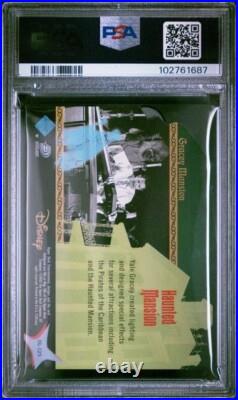 2005 U. D. Disneyland 50th Anniversary Gracey Mansion Die-cut #dl125 Psa 9, Pop 2