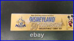 2005 Upper Deck Disney Disneyland 50th Anniversary Collectible Sealed Box Cards