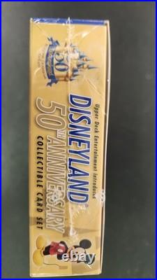 2005 Upper Deck Disney Disneyland 50th Anniversary Collectible Sealed Box Cards