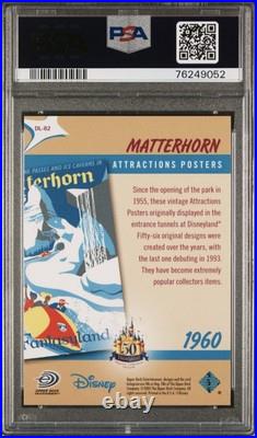 2005 Upper Deck Disneyland 50th Anniversary #DL-82 Matterhorn PSA 10