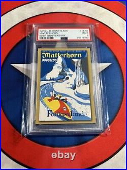 2005 Upper Deck Disneyland 50th Anniversary #DL-82 Matterhorn PSA 9