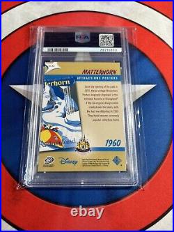 2005 Upper Deck Disneyland 50th Anniversary #DL-82 Matterhorn PSA 9