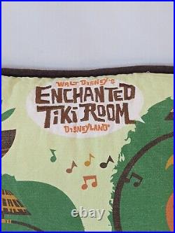 2008 Disneyland Tiki room 45th Anniversary Pillow Cushion Artist Amanda Visell