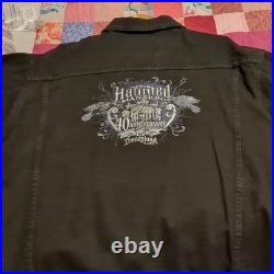 2009 Disneyland Haunted Mansion 40th Anniversary Denim Jacket XXL New WithO Tags