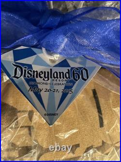 2015 Disneyland 60th Diamond Event Gift Ticket Pillow & Crystal Paperweight 2015 Disneyland 60th Diamond Event Gift Ticket Pillow & Crystal Paperweight