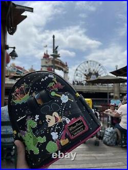 2022 Disney Disneyland Main Street Electrical Parade Loungefly Backpack 50th