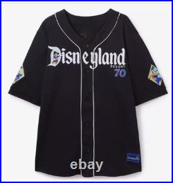 2025 Disneyland 70th Anniversary Baseball Jersey L XXL 3XL NEW