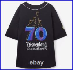 2025 Disneyland 70th Anniversary Baseball Jersey L XXL 3XL NEW