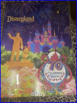 2025 Disneyland 70th Anniversary Cast Member Exclusive Celebrate Happy Pin