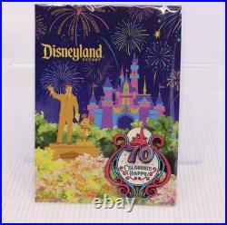 2025 Disneyland 70th Anniversary Cast Member Exclusive Celebrate Happy Pin