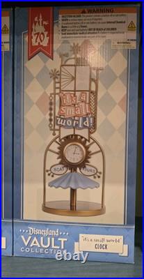2025 Disneyland 70th Anniversary It's A Small World Clock Vault Collection-NEW
