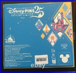 2025 Disneyland 70th Anniversary Jumbo Pin Mickey Friends LE 1000
