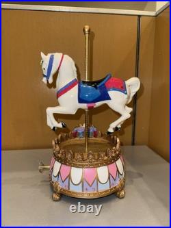 2025 Disneyland 70th Anniversary King Arthur Carrousel Musical Figurine NIB