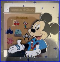2025 Disneyland Hidden Disney 25th Anniversary Mickey Mouse Jumbo LR Pin