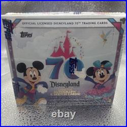 2025 TOPPS DISNEYLAND 70th Anniversary HOBBY BOX