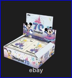 2025 TOPPS DISNEYLAND 70th Anniversary HOBBY BOX (VOLUME PRICING)