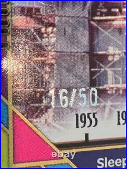 2025 TOPPS Disneyland 70th (5) Card Lot Gold Parallel /50 Castle Pirates Matter
