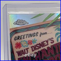 2025 Topps Chrome Disneyland 70th Anniversary Enchanted Tiki Room Michael /63