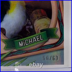 2025 Topps Chrome Disneyland 70th Anniversary Enchanted Tiki Room Michael /63