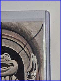 2025 Topps Disneyland 70th Anniversary 1/1 J Thaddeus Toad Sketch Card Rare