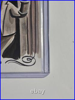 2025 Topps Disneyland 70th Anniversary 1/1 J Thaddeus Toad Sketch Card Rare