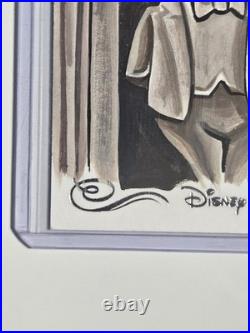 2025 Topps Disneyland 70th Anniversary 1/1 J Thaddeus Toad Sketch Card Rare