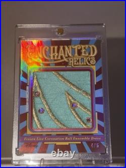 2025 Topps Disneyland 70th Anniversary Enchanted Relics Frozen Live Dress /5