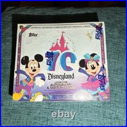 2025 Topps Disneyland 70th Anniversary Factory Sealed Hobby Box New