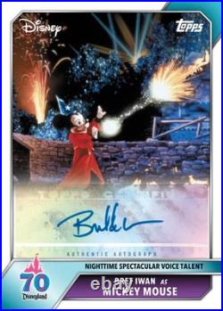 2025 Topps Disneyland 70th Anniversary Hobby Box