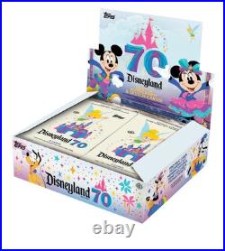 2025 Topps Disneyland 70th Anniversary Hobby Box In Hand