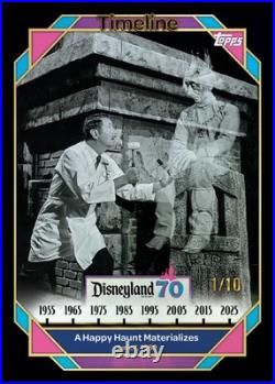 2025 Topps Disneyland 70th Anniversary Hobby Box In Hand