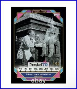 2025 Topps Disneyland 70th Anniversary Hobby Box Sealed Disney