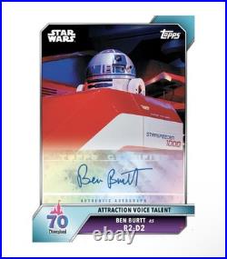 2025 Topps Disneyland 70th Anniversary Hobby Box Sealed Disney