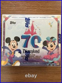 2025 Topps Disneyland 70th Anniversary PARK EXCLUSIVE Hobby Box From Disneyland