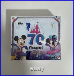 2025 Topps Disneyland 70th Anniversary PARK EXCLUSIVE Hobby Box Purple Glitter