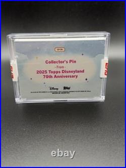 2025 Topps Disneyland 70th Anniversary Rare Collector's Pin Card #CP-70 /70