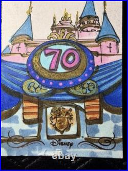 2025 Topps Disneyland 70th Anniversary Sketch Card 1/1 Send Offers Damaged