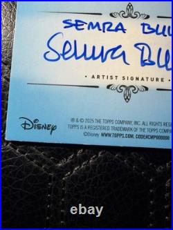 2025 Topps Disneyland 70th Anniversary Sketch Card 1/1 Send Offers Damaged