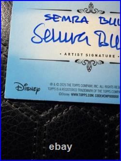 2025 Topps Disneyland 70th Anniversary Sketch Card 1/1 Send Offers Damaged