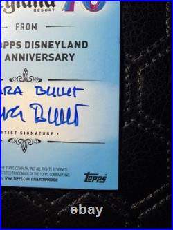 2025 Topps Disneyland 70th Anniversary Sketch Card 1/1 Send Offers Damaged
