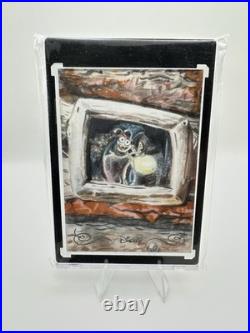2025 Topps Disneyland 70th Anniversary Sketch Card Ray the Firefly 1/1