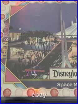 2025 Topps Disneyland 70th Anniversary Space Mountain Red & White Light Bulb /5