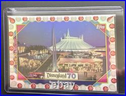 2025 Topps Disneyland 70th Anniversary Space Mountain Then 5/5