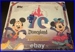 2025 Topps EXCLUSIVE Disneyland Park 70th Anniversary Hobby Box