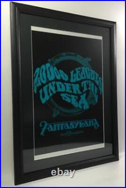 20,000 Leagues Under The Sea Framed Poster Disneyland 50Th Anniversary